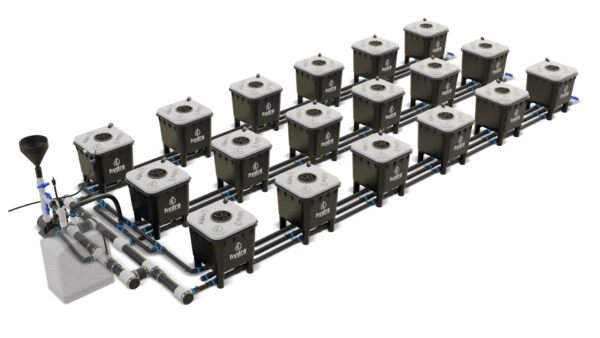 HydraMax 18 bucket, 3 Row RDWC System