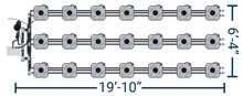 Load image into Gallery viewer, HydraMax 21 bucket, 3 Row RDWC System
