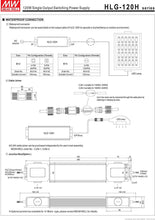 Load image into Gallery viewer, Meanwell LED Driver HLG-120H-48B

