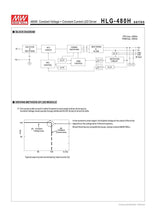 Load image into Gallery viewer, Meanwell LED Driver HLG-480H-48B
