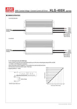 Load image into Gallery viewer, Meanwell LED Driver HLG-480H-48B
