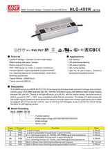 Load image into Gallery viewer, Meanwell LED Driver HLG-480H-48B
