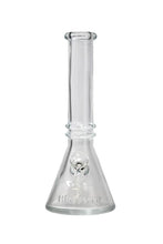 Load image into Gallery viewer, 10“ Clear Blueberry Double Ring Soft Glass Beaker
