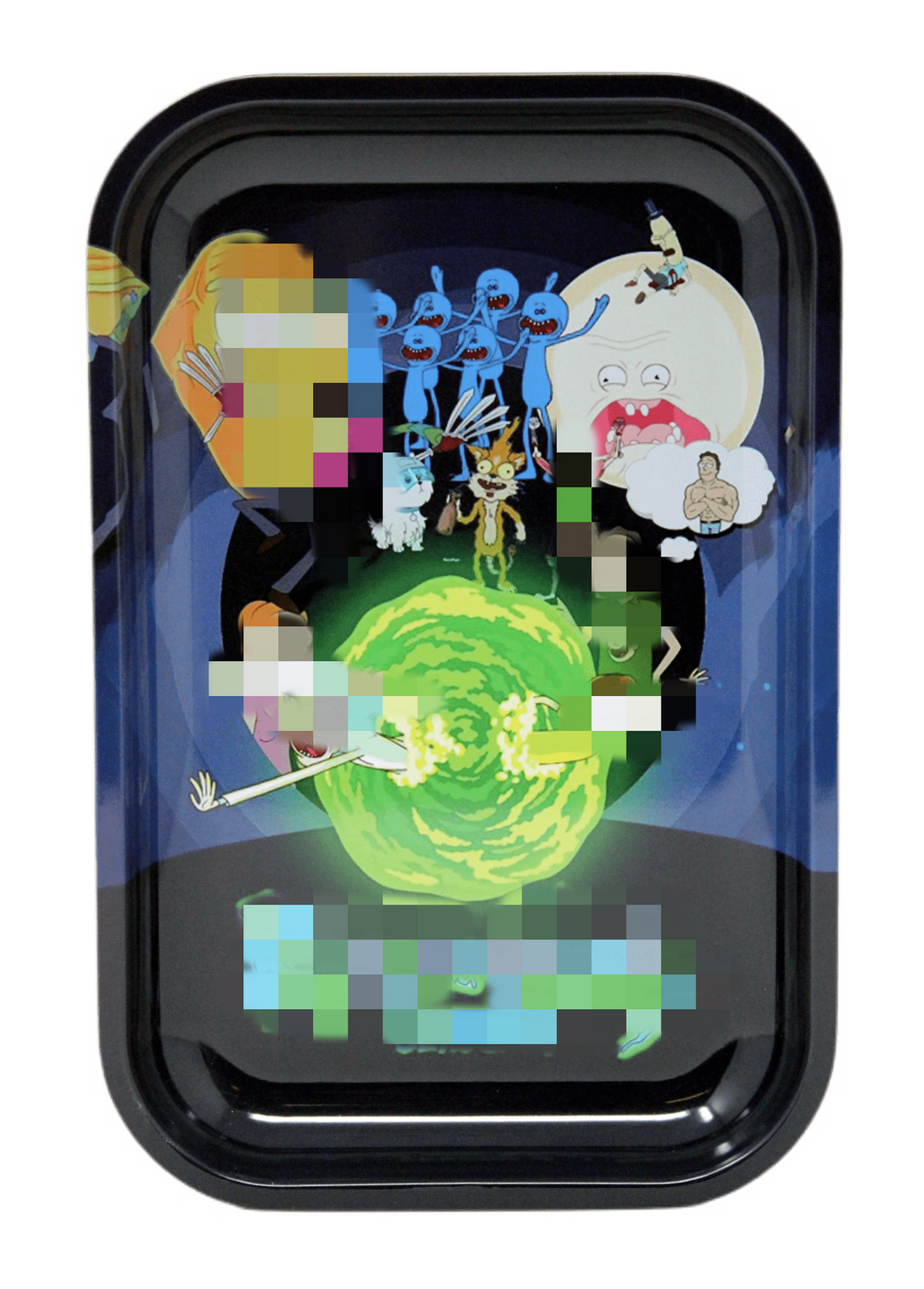 Cartoon Metal Rolling Tray - Design 7 - 11.5