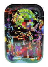 Load image into Gallery viewer, Cartoon Metal Rolling Tray - Design 6 - 11.5&quot; x 7.5&quot;
