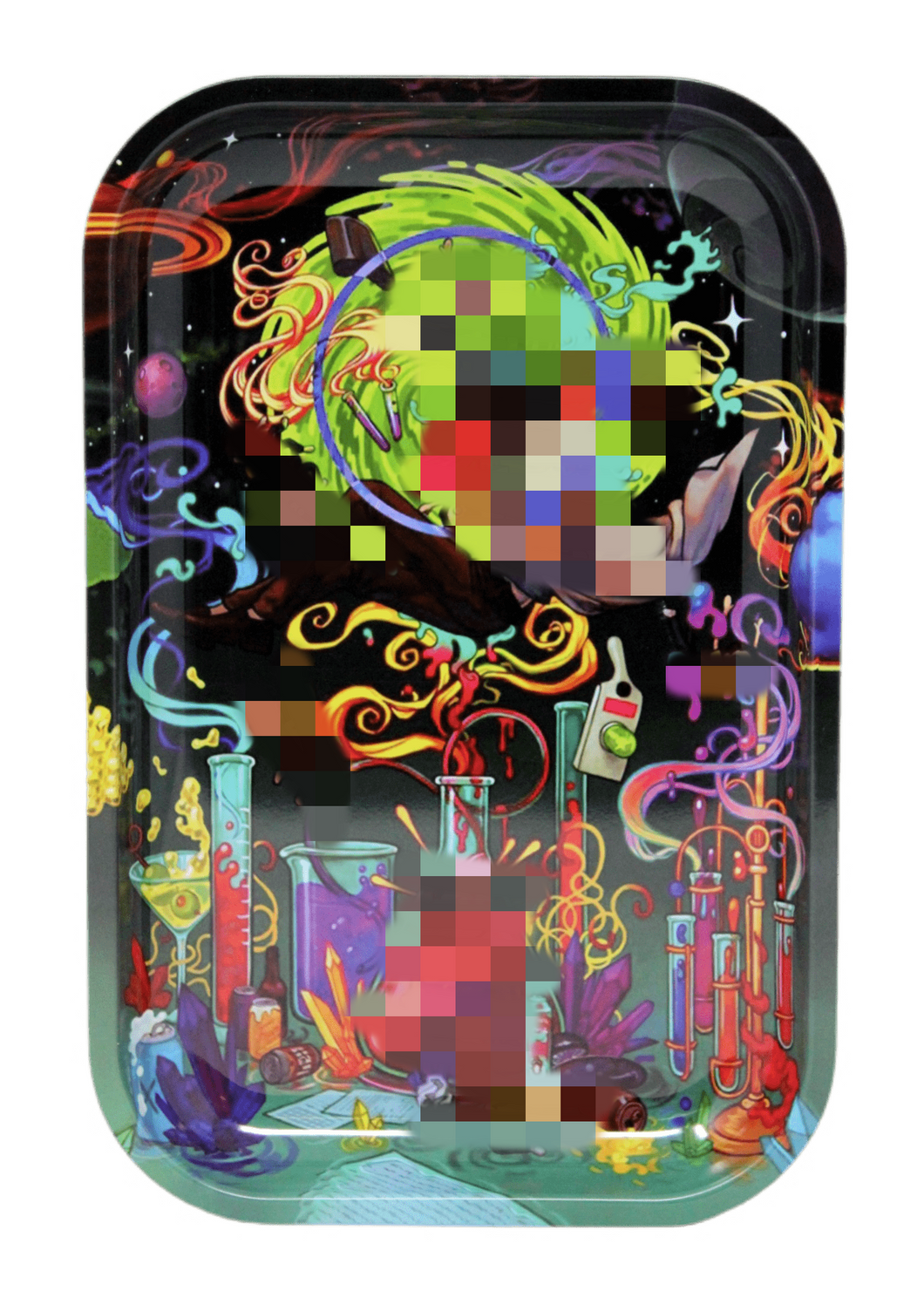 Cartoon Metal Rolling Tray - Design 6 - 11.5