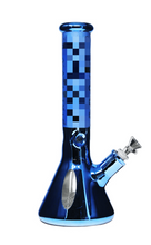 Load image into Gallery viewer, 14&quot; 7mm Metallic Beaker Bong
