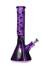 Load image into Gallery viewer, 14&quot; 7mm Metallic Beaker Bong
