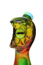Load image into Gallery viewer, 8&quot; Leak Proof Dragon Eye #1 Silicone Water Pipe - Assorted Color
