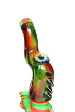 Load image into Gallery viewer, 8&quot; Leak Proof Dragon Eye #2 Silicone Water Pipe - Assorted Color

