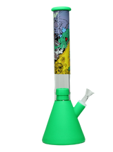 Load image into Gallery viewer, 14&quot; Glass Tube Silicone Beaker
