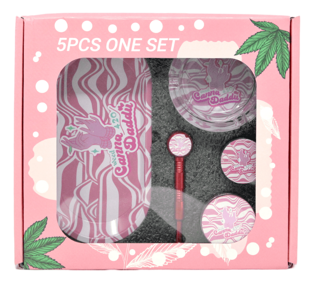 Canna Daddii #2 Design Smoker's Gift Set