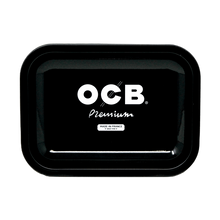 Load image into Gallery viewer, OCB Black Premium Metal Rolling Tray
