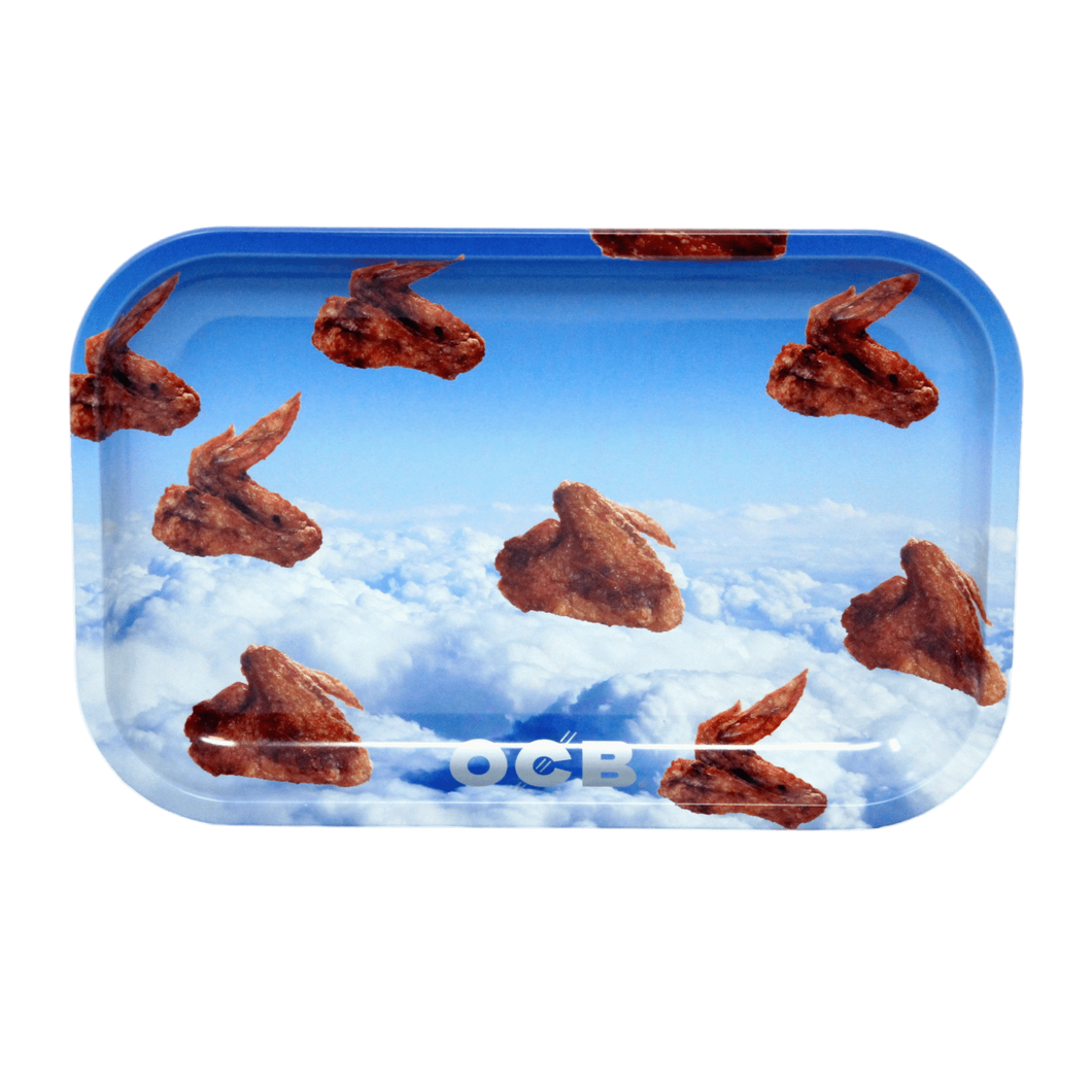 OCB Wings Metal Rolling Tray