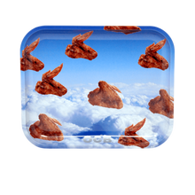 Load image into Gallery viewer, OCB Wings Metal Rolling Tray
