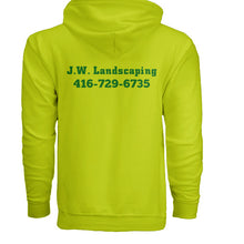 Load image into Gallery viewer, J.W. Landscaping Gildan G186 Zip-up Hoodie
