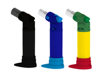 Load image into Gallery viewer, 6.5&quot; Zengaz Rubberized Pure Torch Lighter w/ Silicone Storage
