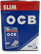 Load image into Gallery viewer, OCB Slim Filters - 34 Packs/Box
