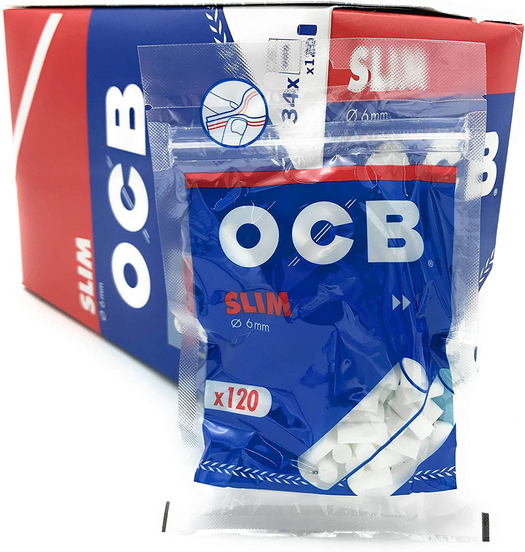 OCB Slim Filters - 34 Packs/Box