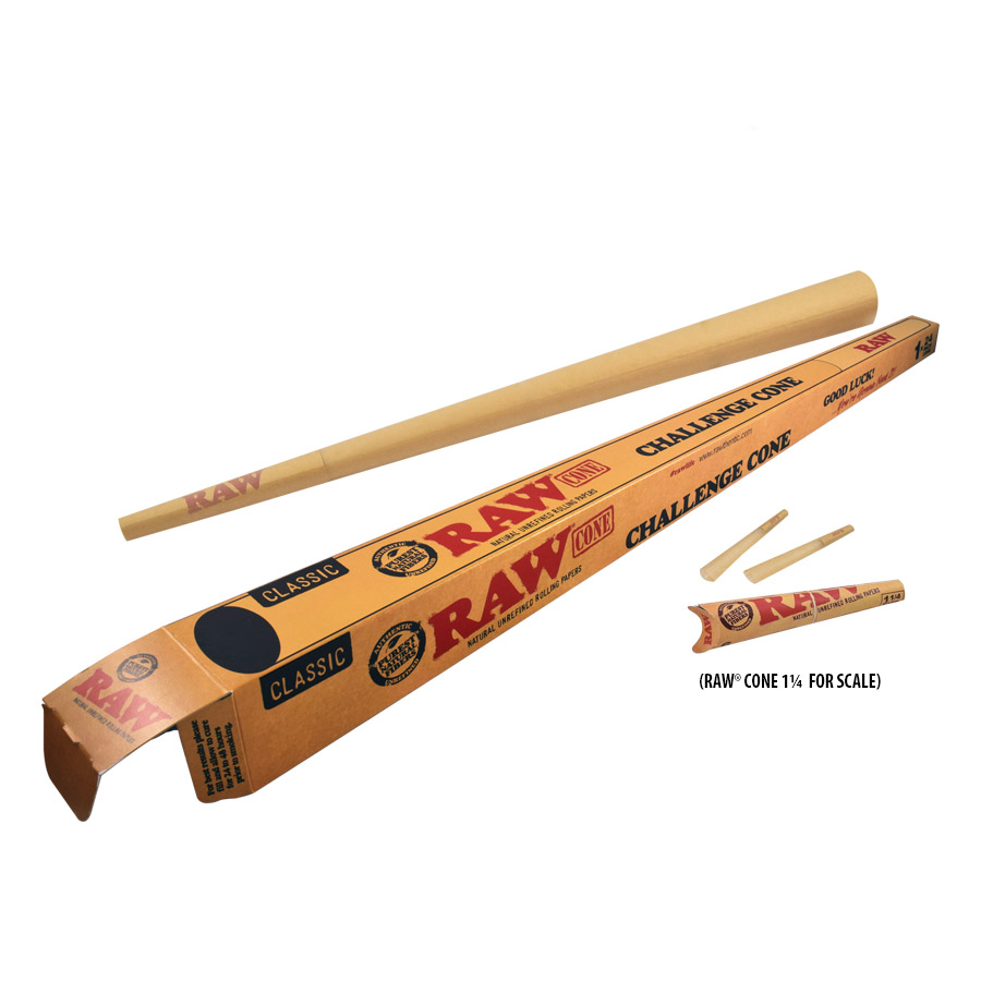 RAW Pre-rolled Challenge Cones 24