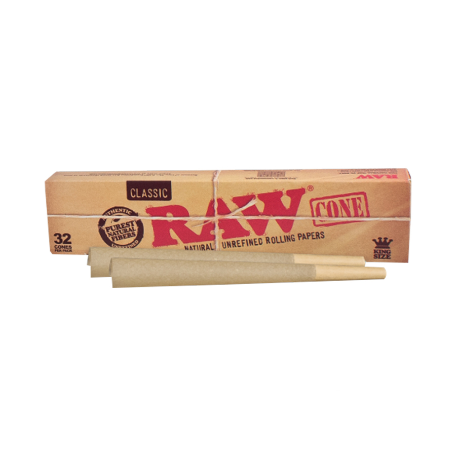 RAW Pre-Rolled Cone KS – 32/Pack