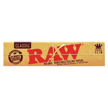 Load image into Gallery viewer, RAW Classic King Size Slim Rolling Papers - 50 Packs/Box
