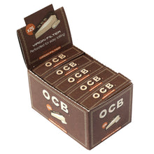 Load image into Gallery viewer, OCB Virgin Unbleached Filter Booklets - 25 Packs/Box
