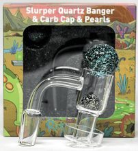 Load image into Gallery viewer, EC420 Slurper Quarz Banger Package w/ Carb Cap&amp;Pearl
