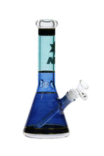 Load image into Gallery viewer, 10&quot; 5mm NICE GLASS Hand Painted Beaker
