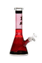 Load image into Gallery viewer, 10&quot; 5mm NICE GLASS Hand Painted Beaker
