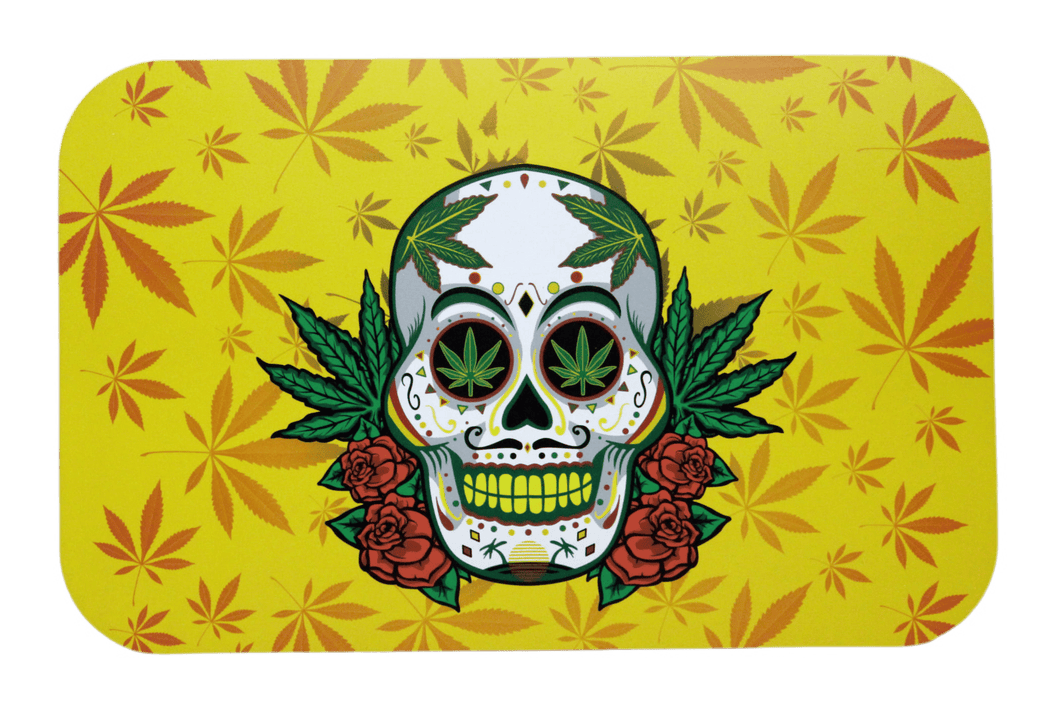 Skull and Stoned Magnetic Premium Tray Cover - Medium - 11