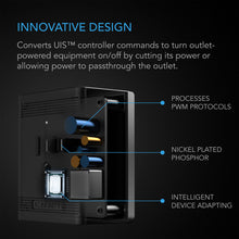 Load image into Gallery viewer, AC Infinity UIS Control Plug, For outlet powered equipment
