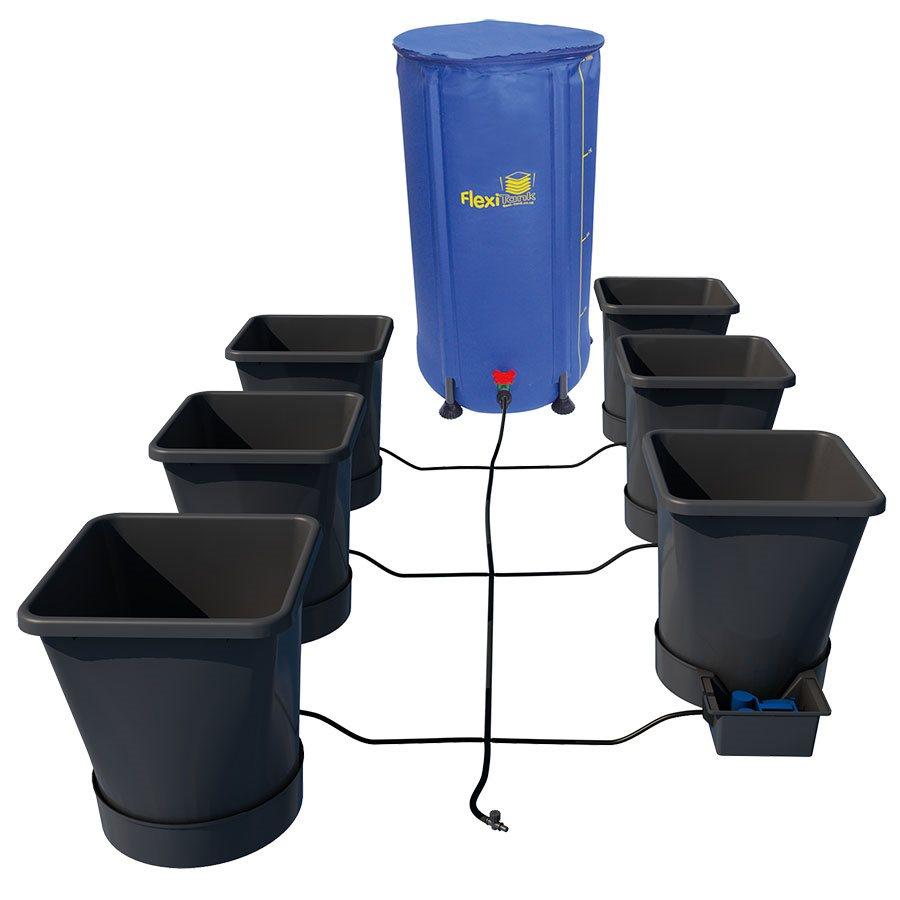 AutoPot 6Pot XL System (25L pots) Kit with 25 Gallon FlexiTank Included (special order)