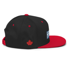 Load image into Gallery viewer, The Kraken Grow Shop Exclusive Embroidered Text Snapback Hat
