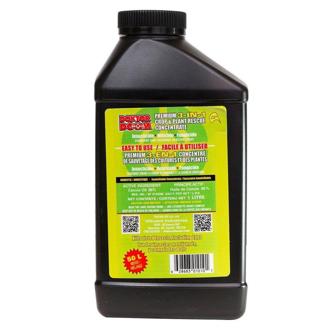 Doktor Doom 3-in-1 Plant & Crop Rescue Concentrate 1L - GrowDudes