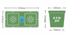 Load image into Gallery viewer, AutoPot Easy2Grow Complete Watering Systems- Black (4 Pots)  (special order)
