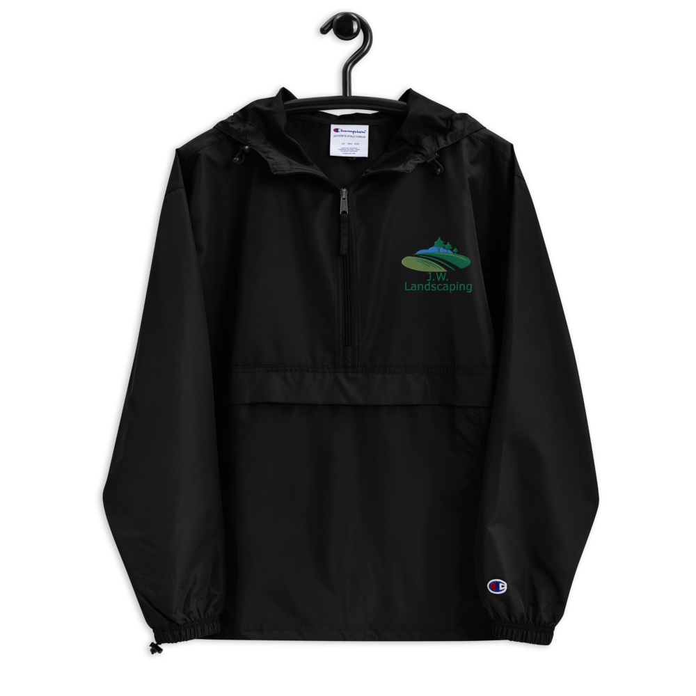 J.W. Landscaping Embroidered Champion Packable Jacket