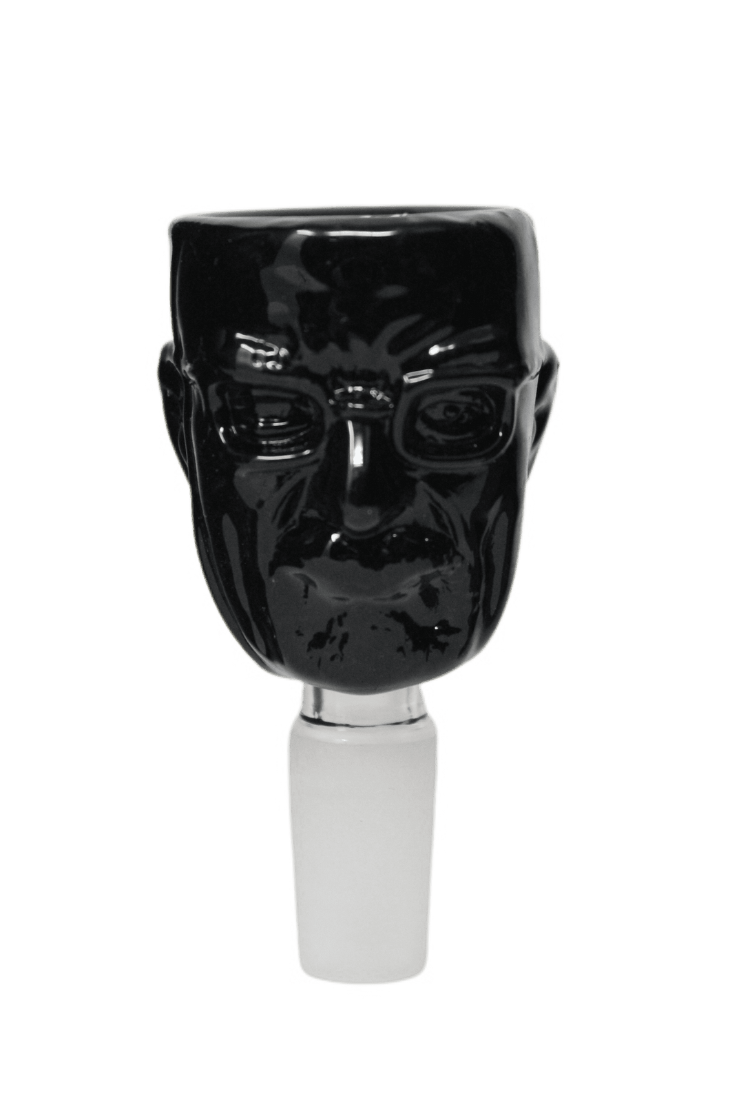 14mm Face Man Male Glass Bowl - Assorted Colour