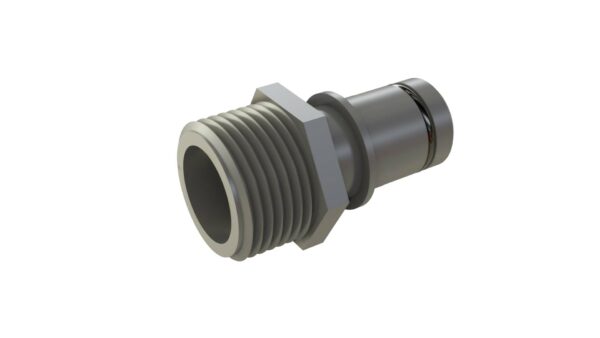 Adapter, Male 3/4″ QL x Male GHTAdapter, Male 3/4″ QL x Male GHT