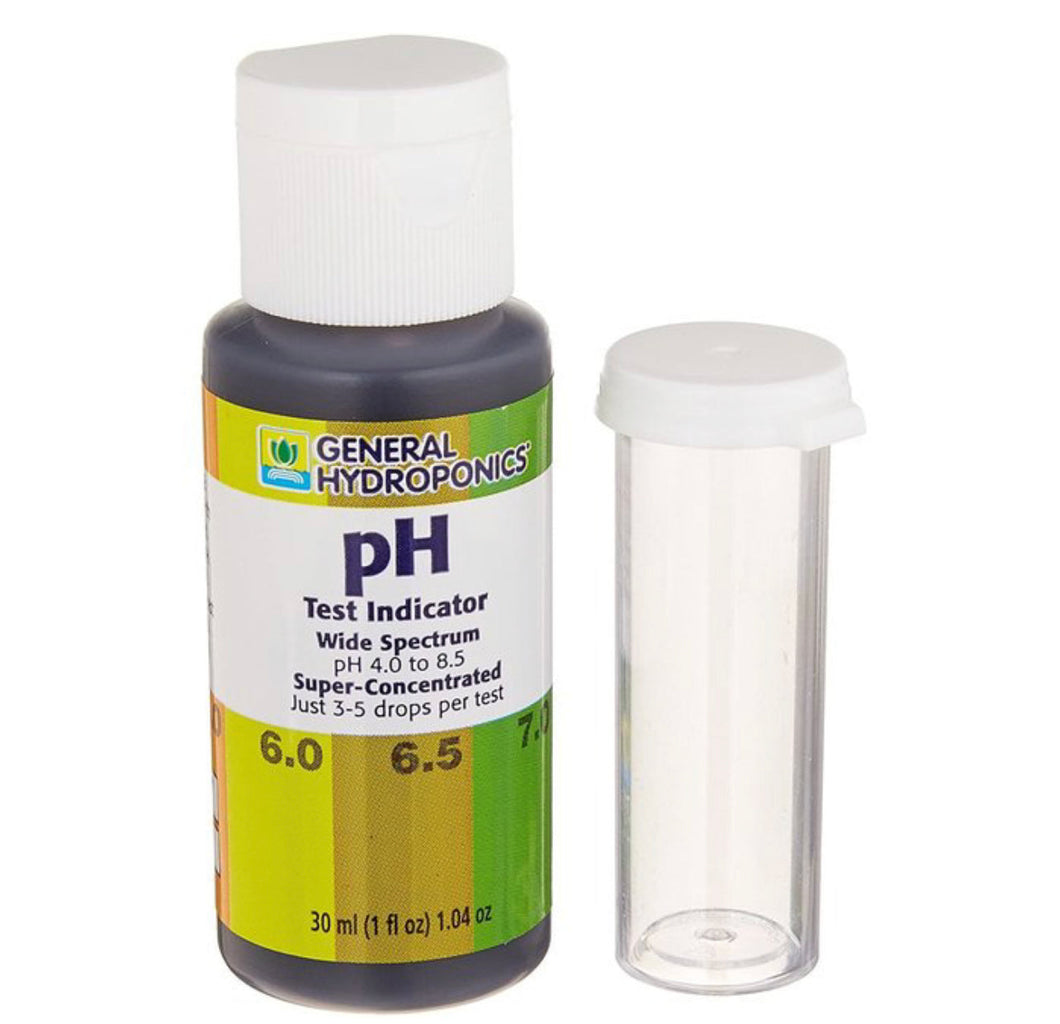 General Hydroponics pH Test Kit 1oz