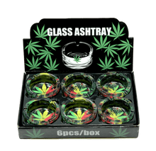 Load image into Gallery viewer, Glass Ashtray Design #5 - 6 Pcs/Display
