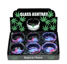 Load image into Gallery viewer, Glass Ashtray Design #8 - 6 Pcs/Display
