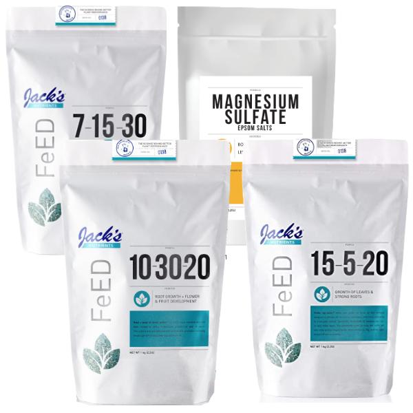 Jacks Nutrients Nutrient Pack for Tap Water