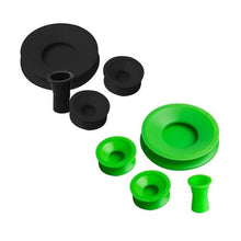 Load image into Gallery viewer, ResOlution Cleaning Caps + / Plus Kit - Pack with 2 Sizes (Tube and Stem) Plus Rig Cap
