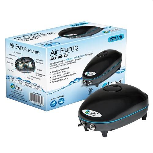 Alfred Air Pump 2 Outlets 270L / H 4W - GrowDudes