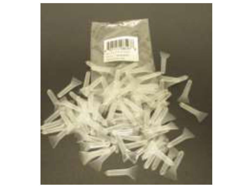 NoName Grinder Scraper Tiny Plastic Clear Or Black