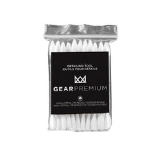 Load image into Gallery viewer, GEAR Premium Detailing Tools 35pk For Dab Rigs &amp; Quartz Bangers Cotton Swabs
