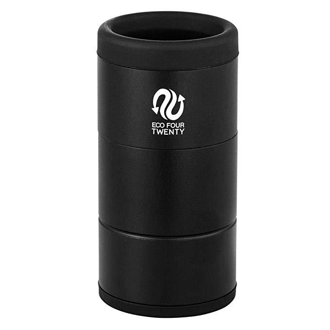 Eco Four Twenty Personal Air Filter Black W/ 2 Filters (Also Compatible With Ongrok Branded)