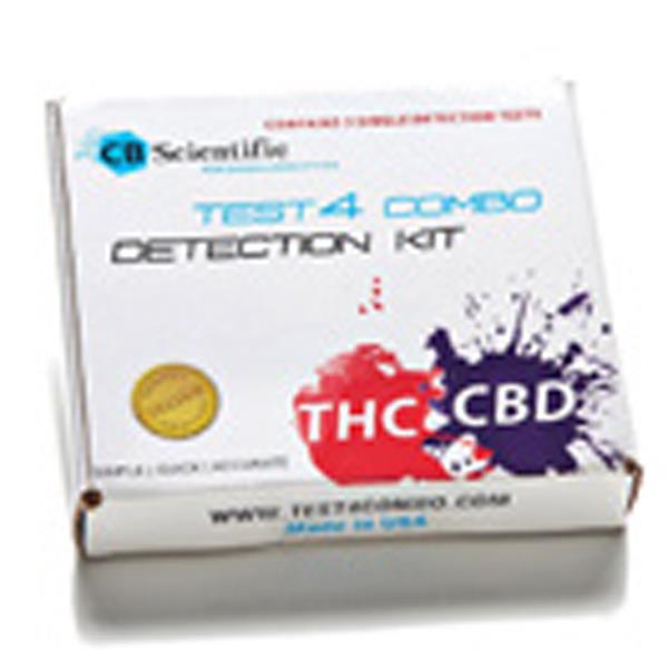 CB Scientific THC and CBD Combo Percentage Test Kit