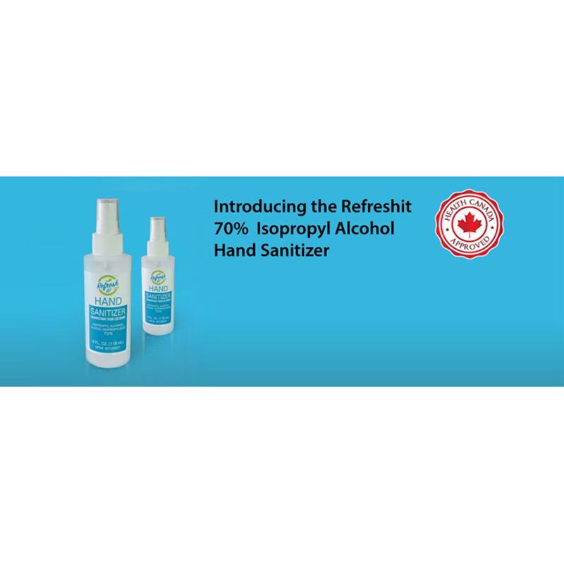 Refresh Sh*t Spray Hand Sanitizer 4oz / 118ml 70% Isopropyl Alcohol